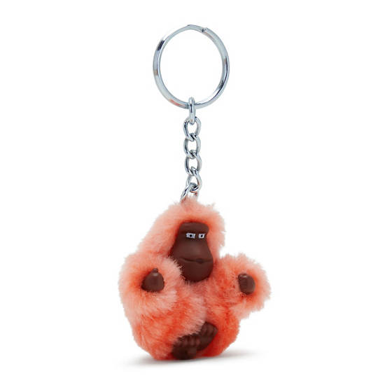 Kipling Sven Extra Small Monkey Keychain Accessories Cool Coral | AU 1983JP